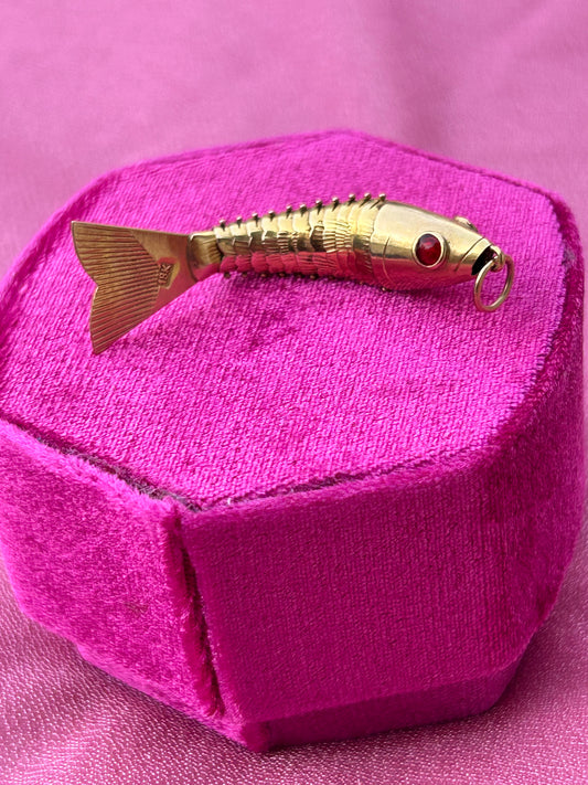Articulated Fish Pendant